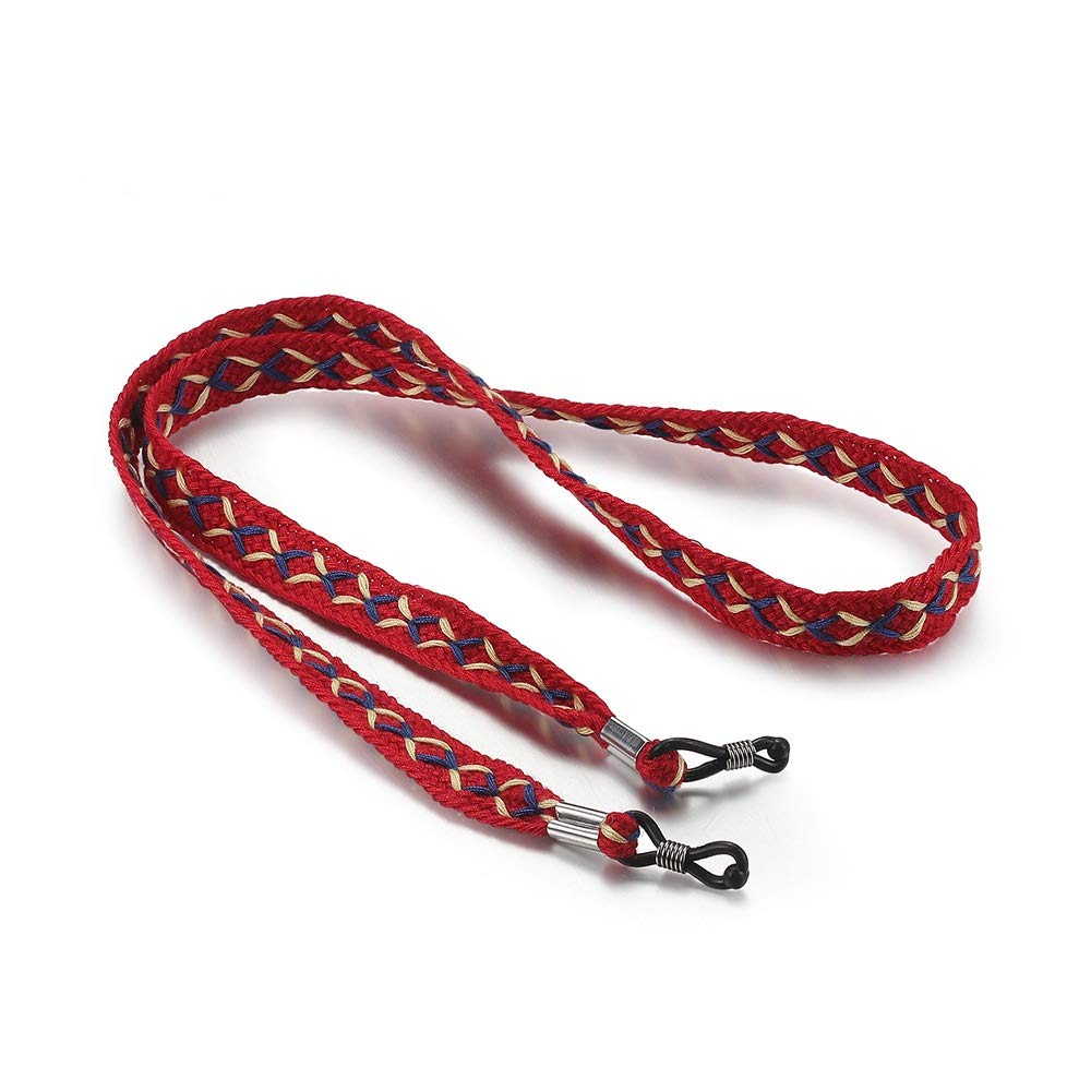 Szalik na okulary przeciwsłoneczne, Okulary przeciwsłoneczne w stylu retro, damskie, łańcuszek, zawieszka na szyję, okulary do użytku na zewnątrz w podróży