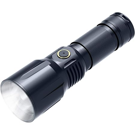 Amazon Npet N1 懐中電灯 Led Usb C充電式 Gree社高輝度チップ 明るさ1000ルーメン フラッシュライト ハンディライト 軍用 強力 超高輝度 ホルダー 26650バッテリー 6モード 耐衝撃 Ipx7防水 4200mah大容量 記憶機能 夜間 アウトドア キャンプ 防災 緊急事態 Npet