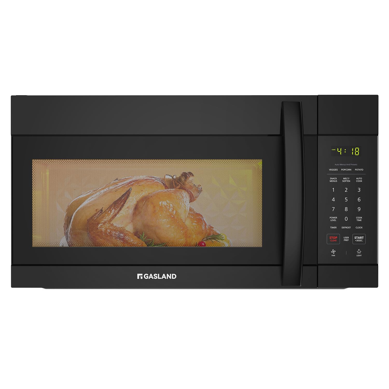 GASLAND Over the Range Microwave 30 Inch, 6 One Touch cook, 11 Power Levels