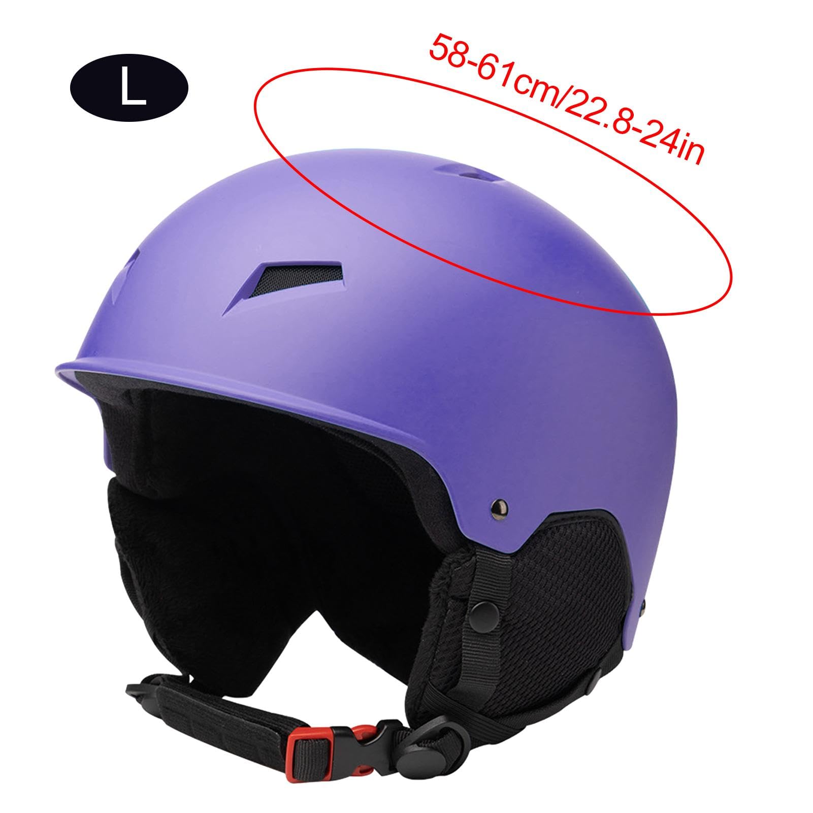 Teksome Cappello di sicurezza per lo sci, Cappello di sicurezza per lo | snowboard, Cappello rigido con protezione regolabile Cappello di sicurezza per snowboard, Cappello di sicurezza multiuso