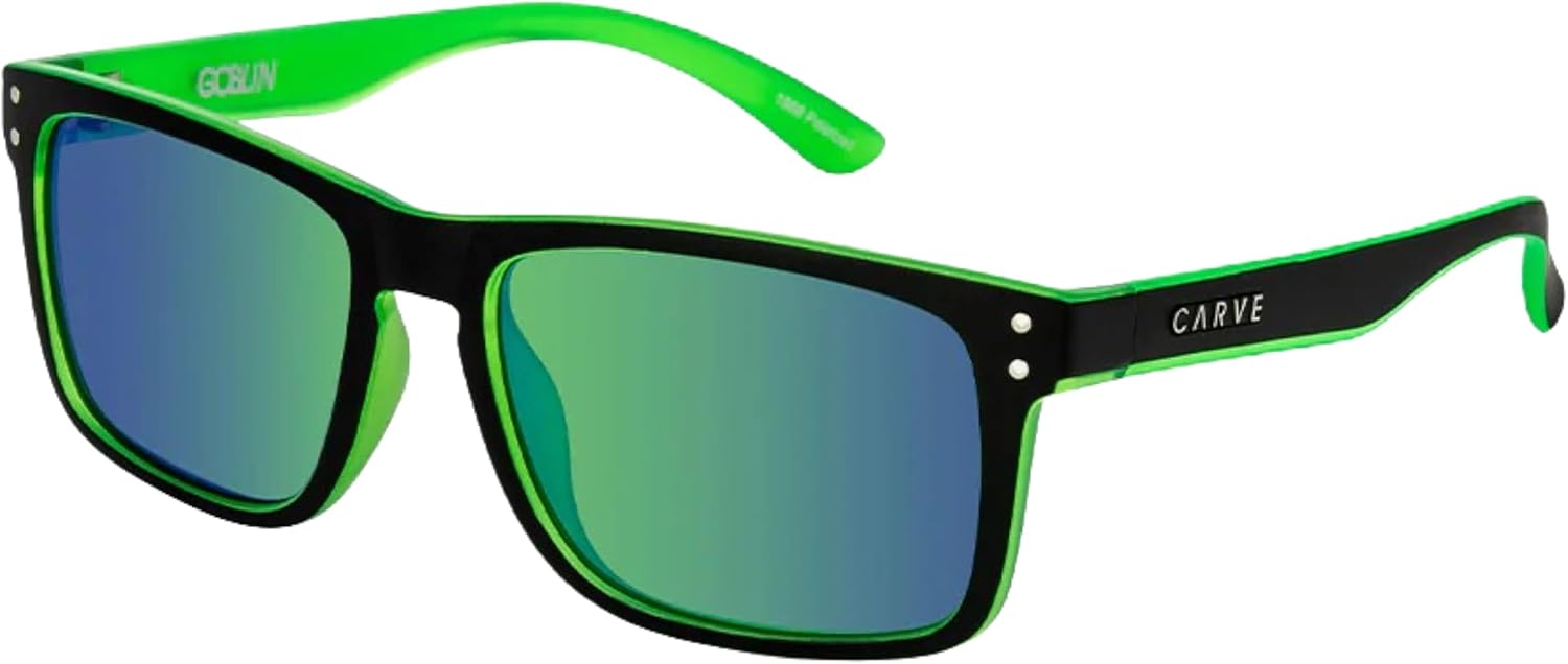 CARVE Goblin Sunglasses – Rectangular Shades UV400 - Image 2