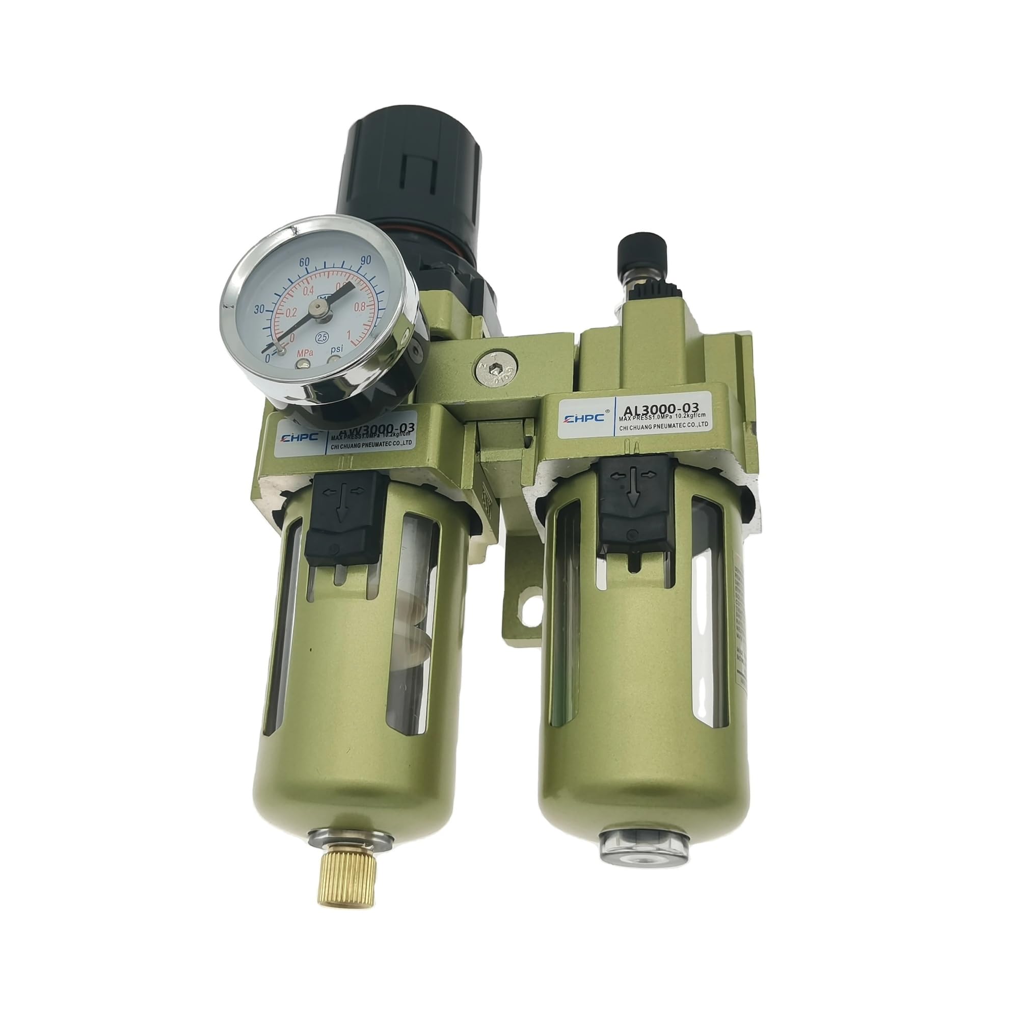 Ac3010-03 Combinación de lubricador regulador de filtro de aire 1 pieza