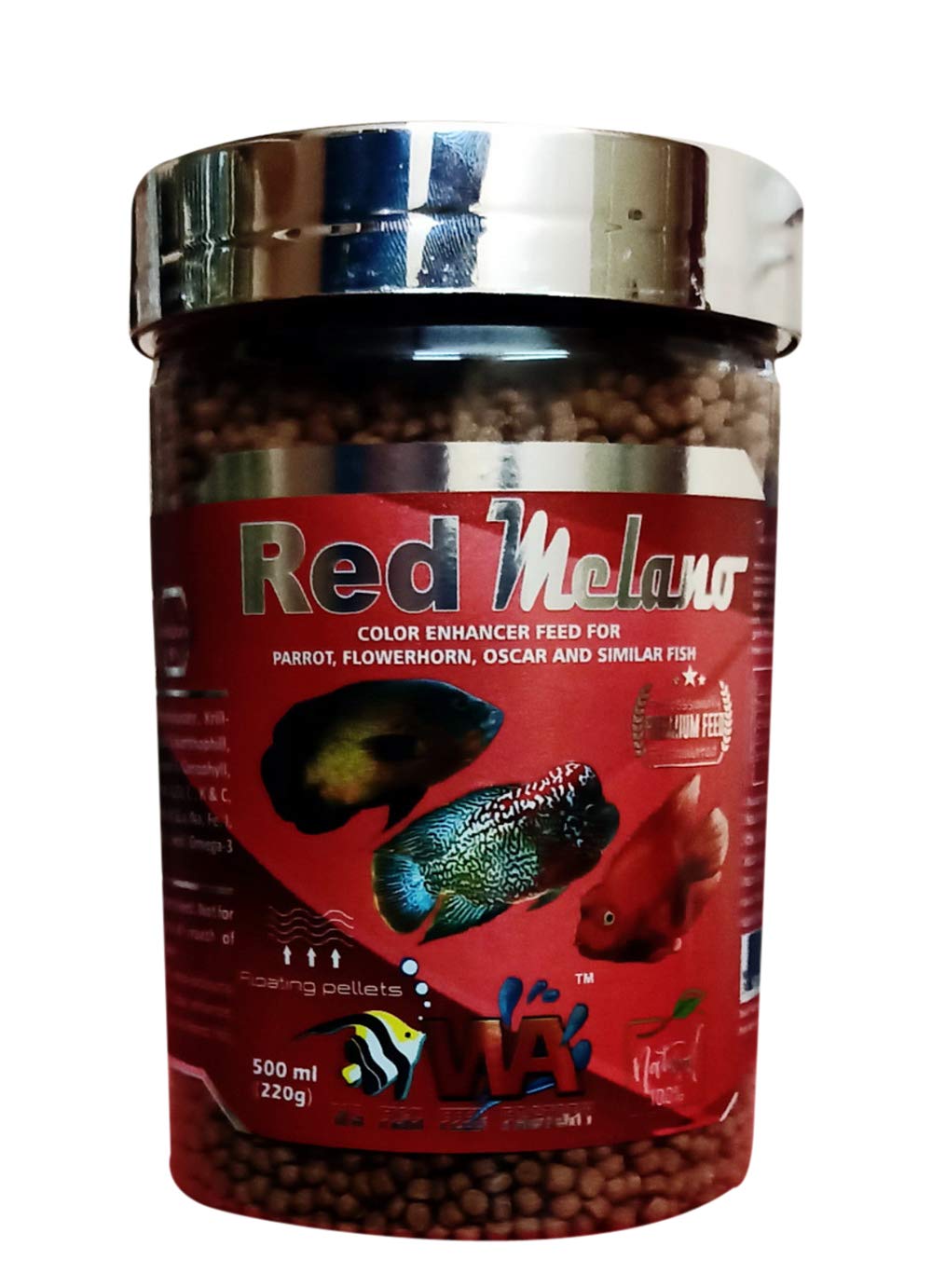 WA Red Melano Floating Pellets, 220g (B08CXXV3Z2) Amazon Price History, Amazon Price Tracker
