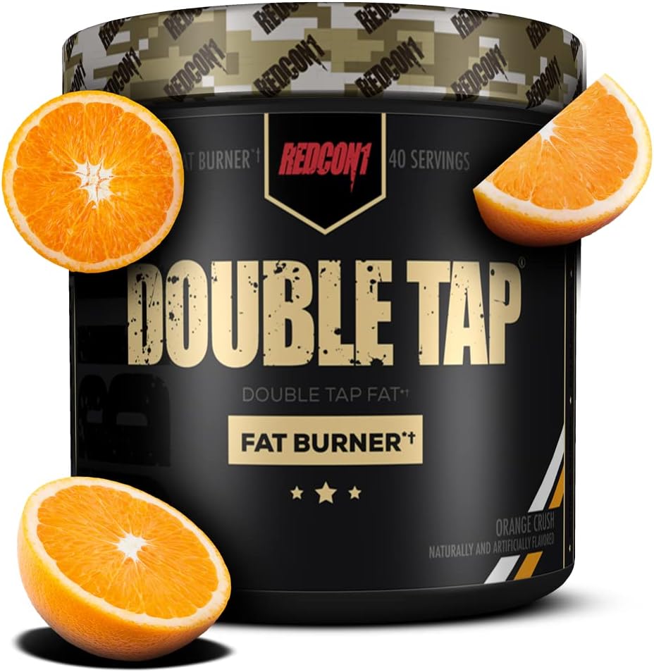 Redcon1 Double Tap Fat Burner, Orange Crush (40 Servings)