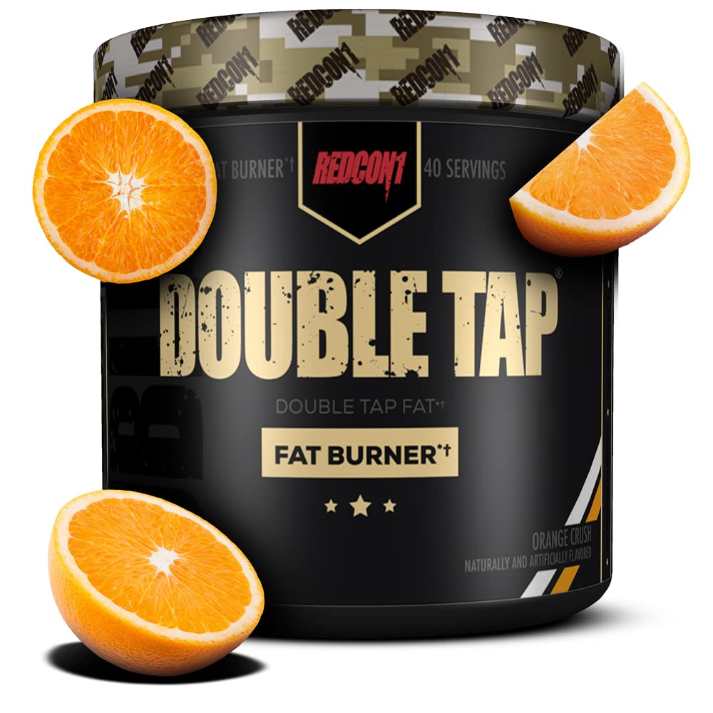 Redcon1 Double Tap Fat Burner, Orange Crush (40 Servings)
