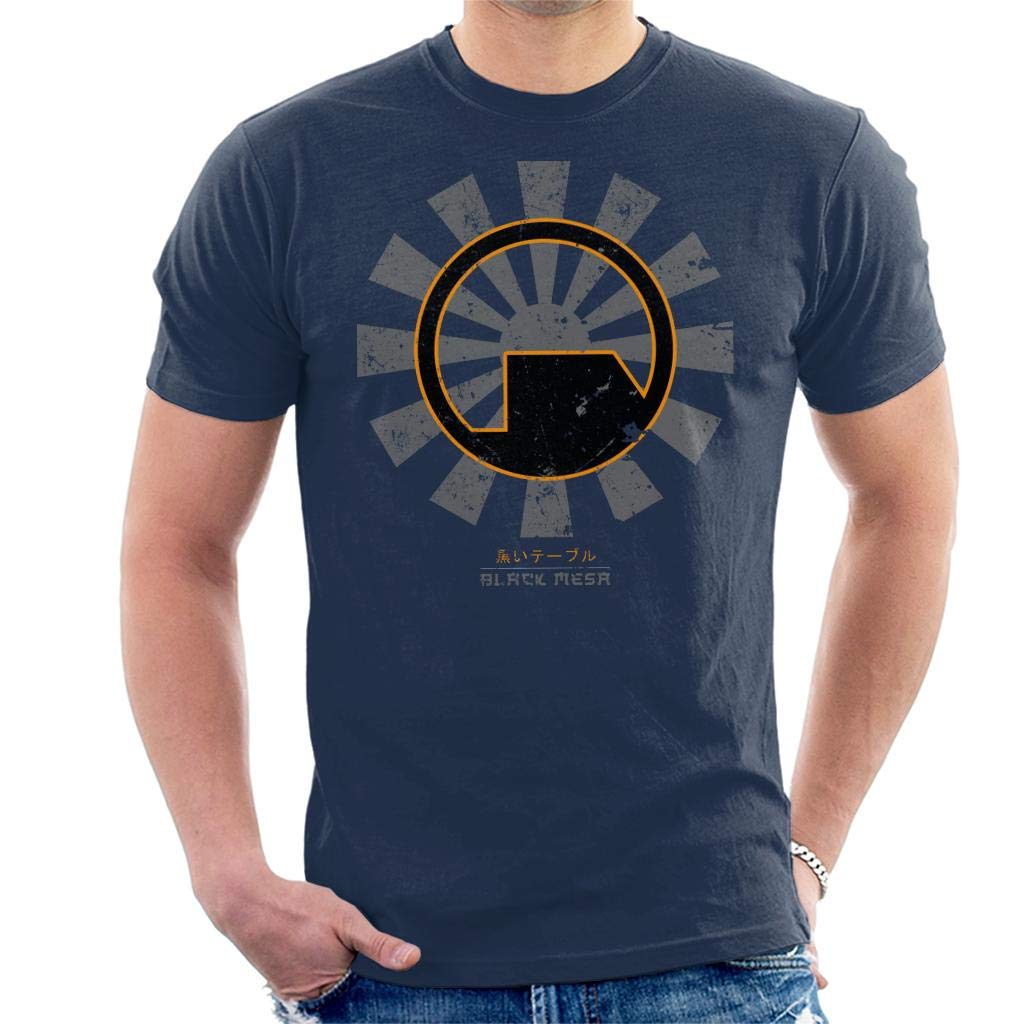 Black Mesa Retro Japanese Half Life Men's T-Shirt
