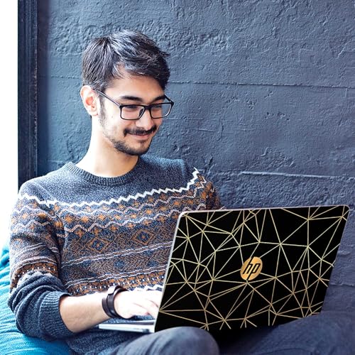 Image of DSGN 135 Full Body Laptop Skin Bubble-Free| Laminated| Removable| HD Quality Sticker for Laptops Upto 15.6 Inches Compatible with Hp