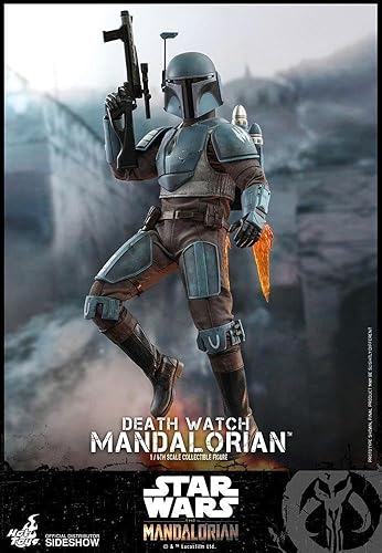 Miniatura 2 de Hot Toys The Mandalorian Death Watch Mandalroian - Figura de 1/6 escala de 12 pulgadas