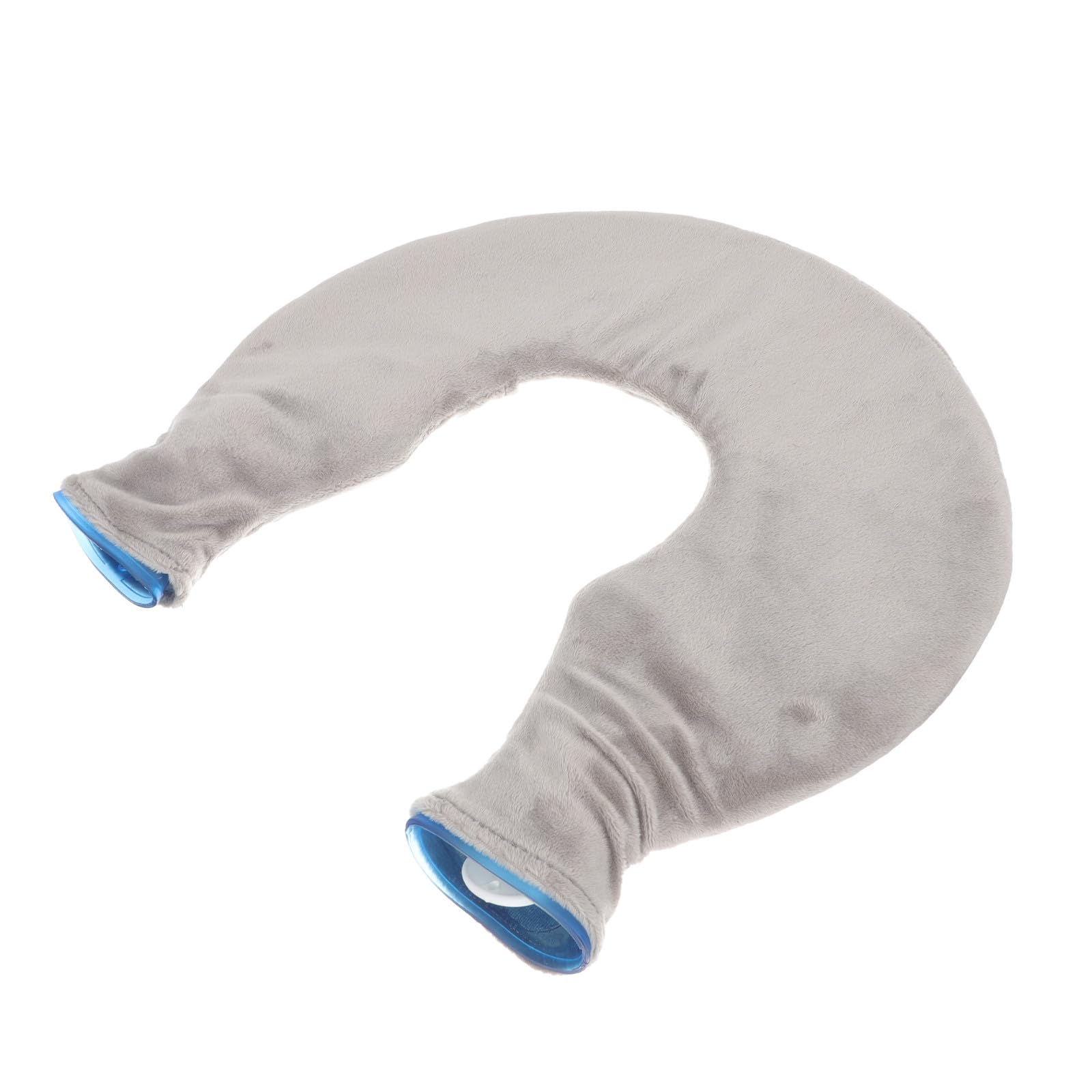 Abaodam Borsa Ghiaccio U-Shaped in PVC Trasparente, Riutilizzabile per Impacchi Freddi Caldo e Freddo, Collo e Spalle, per Lesioni