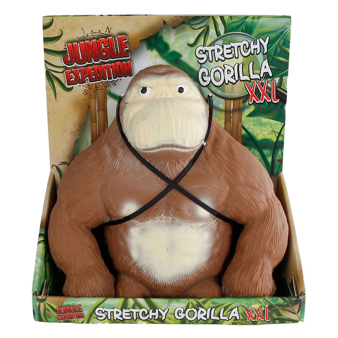 Jungle Expedition XXL Super Stretch Gorilla, 22 cm assorted