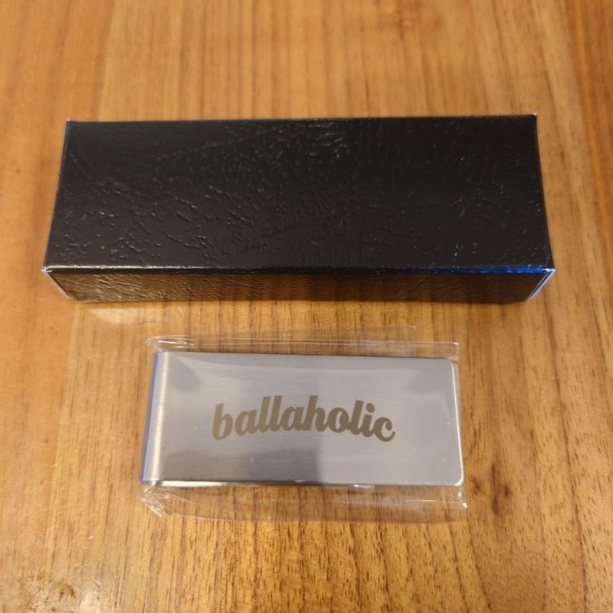 Amazon.co.jp: ballaholic Logo Money Clip (silver) ボーラホリック 
