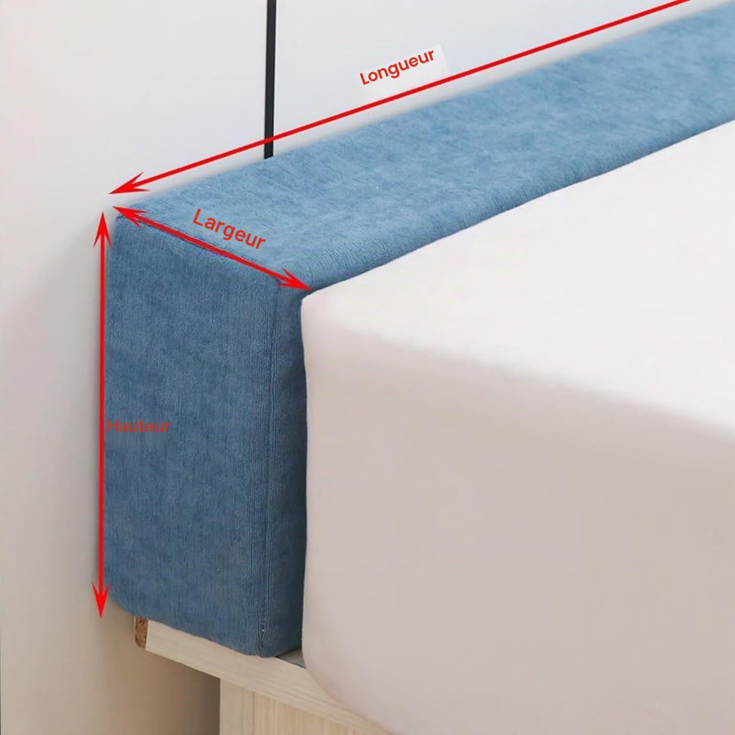 Remplissage de Matelas de Lit 90/100/120/130/140/150/160/180/200cm Remplissage D'écart Mural Amovible Rallonge de Matelas pour Combler l'espace Entre La TêTe de Lit ou Le Mur(Color 11,140x10x25cm/55x4