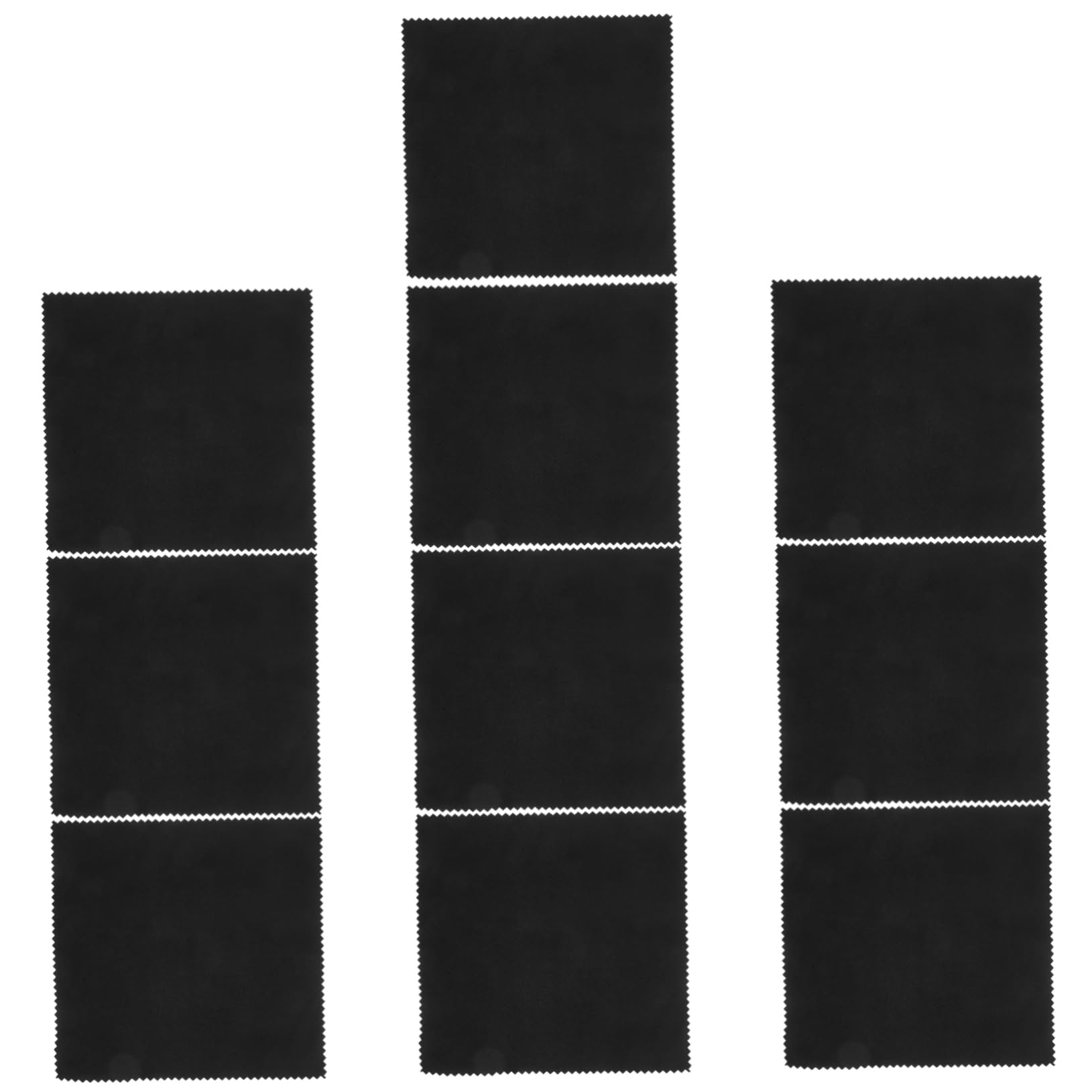 LIFKOME Guitar Violin Piano Cleaning 10 Pack Musical Instrument Cleaning Cloths Soft Non-scratch Reusable Double-sided for Guitar String Cleaner