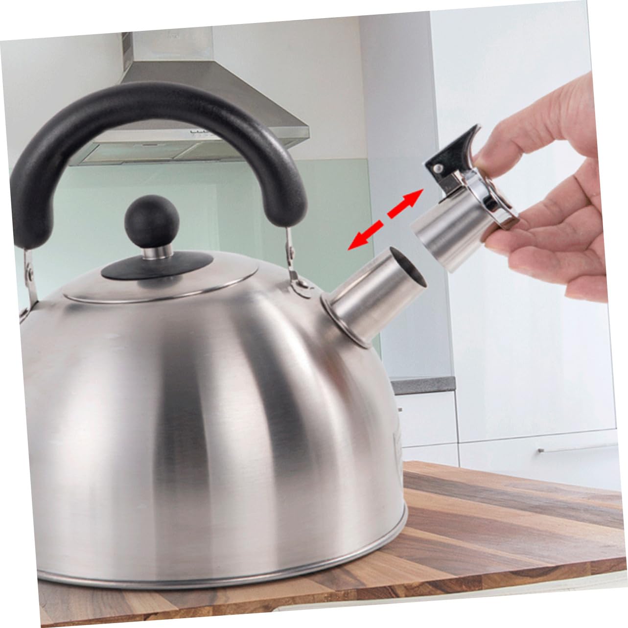 DECHOUS 6pièces Sifflet Acier Inoxydable Pour Bouilloire Accessoires De De Cuisine Compatible Avec Bouilloires à Sifflet Couleurs