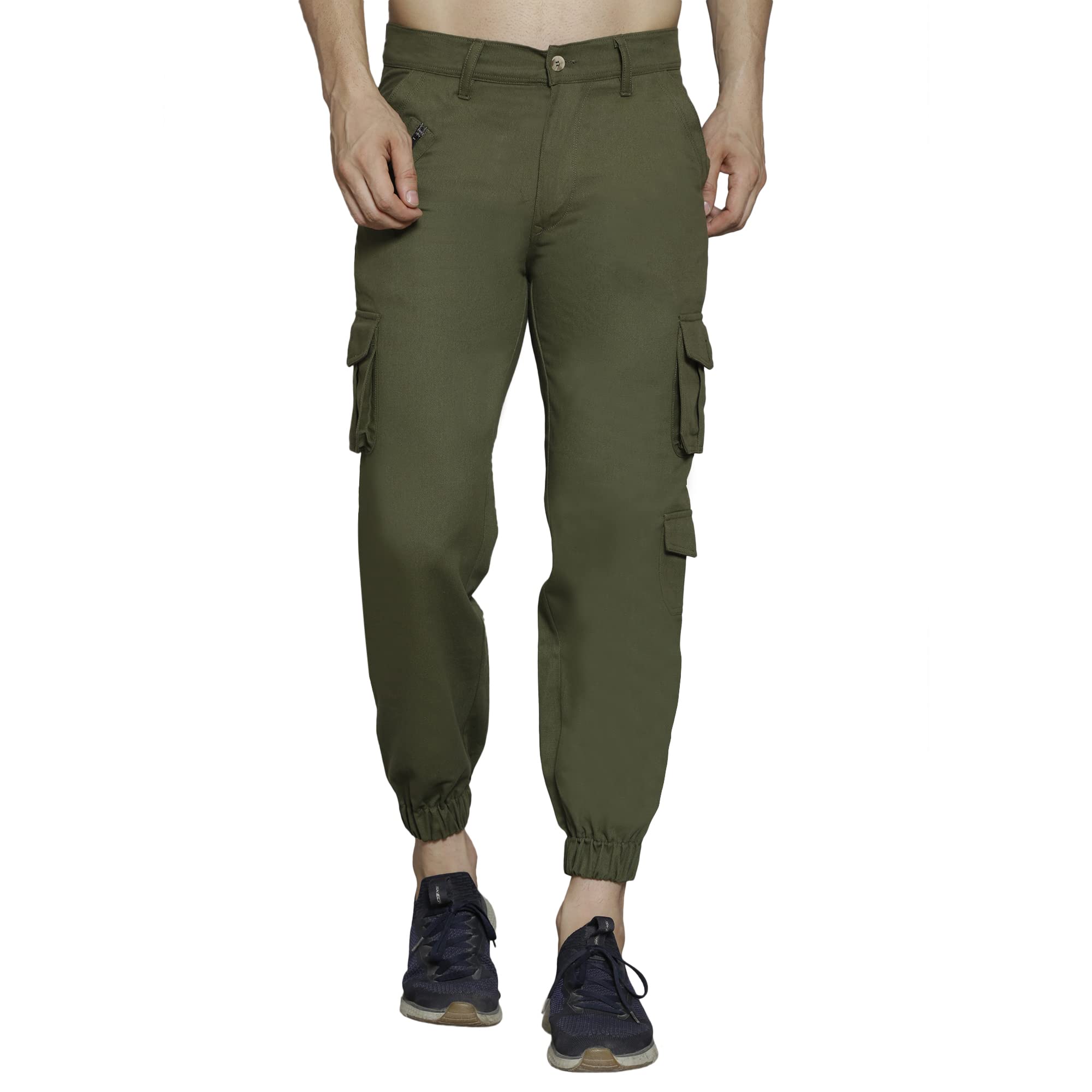 Men Regular Fit Cargo Pants