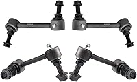 Vista 1 de ASTARPRO - Reemplazo de eslabones de extremo de barra estabilizadora delantera y trasera para Chevy GMC SSR Trailblazer Envoy XL XUV Buick Rainier
