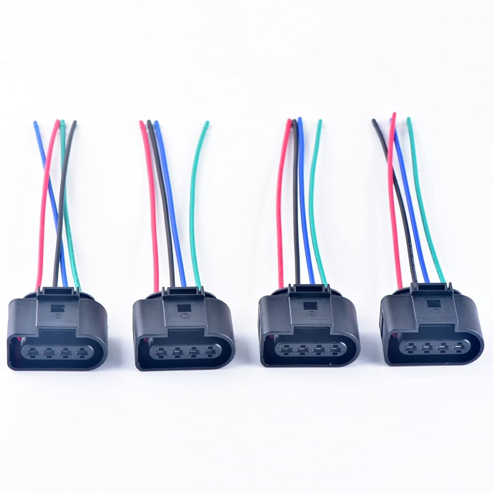 Amazon.com: DECKBU 4pcs 4 Pin Female Automotive Waterproof
