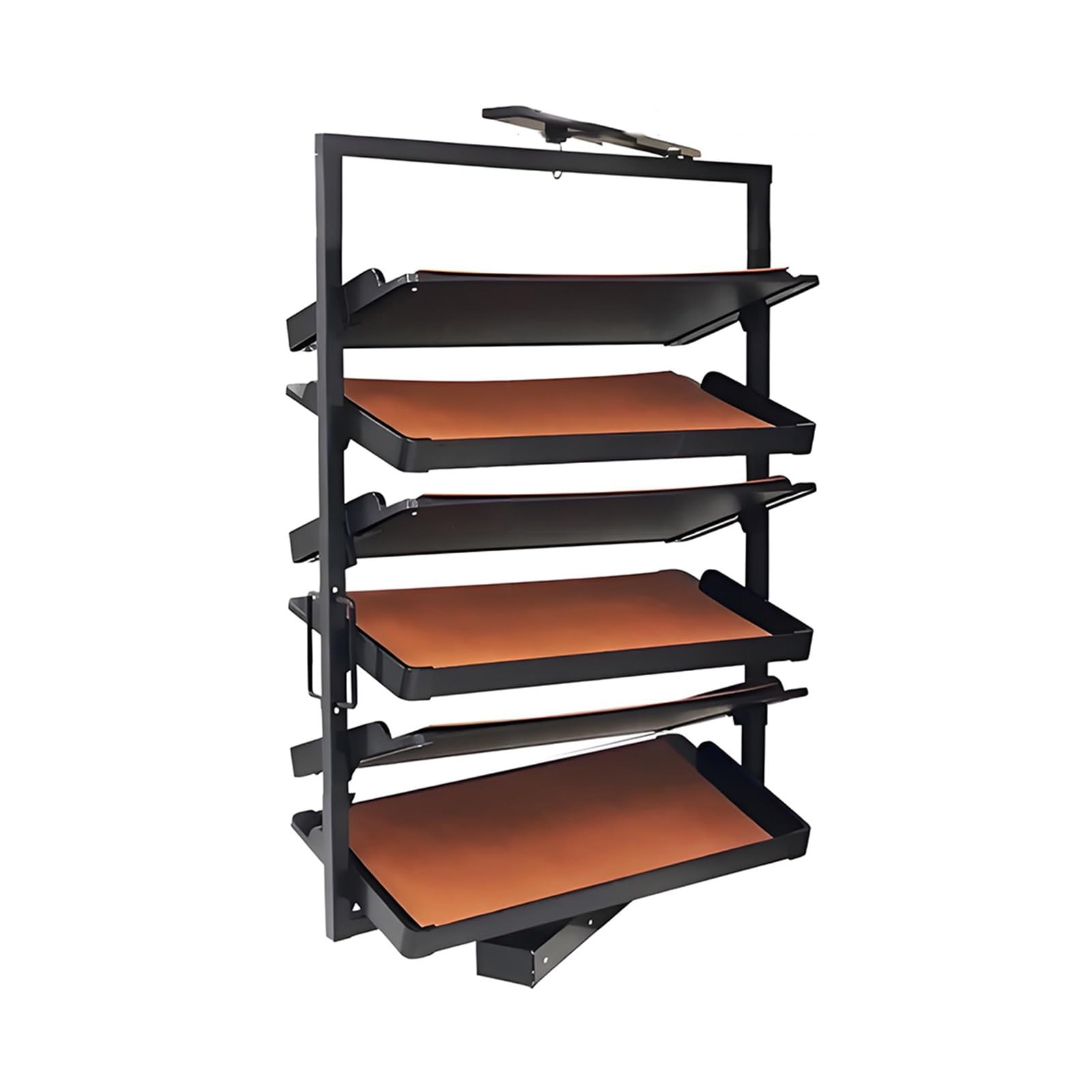 Meuble à chaussures 360 rotatif et coulissant étagère gain de place modulable 6 plateaux