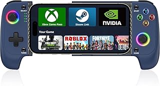 Fanxieast Wireless Mobile Gaming Controller for iPhone/Android,Exquisite Phone Game Controller with Hall Effect Joystick/D…