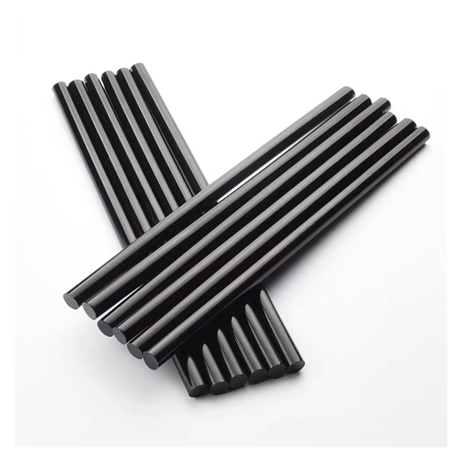 11x300mm 10Pcs Nero Hot Melt Colla Stick 150 Gradi Ad Alta Temperatura Resistente for 11mm Pistola di Colla Adesivo Colla a Caldo
