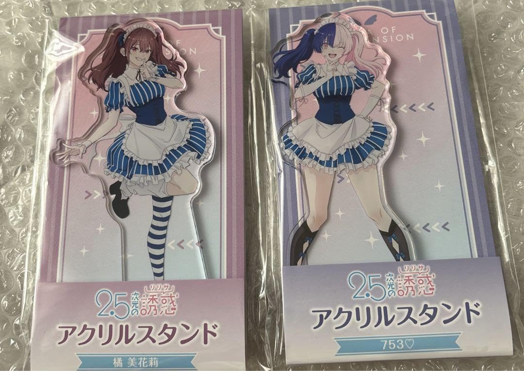 Amazon.co.jp: 25次元の誘惑 橘美花莉 753 アクリルスタンド W