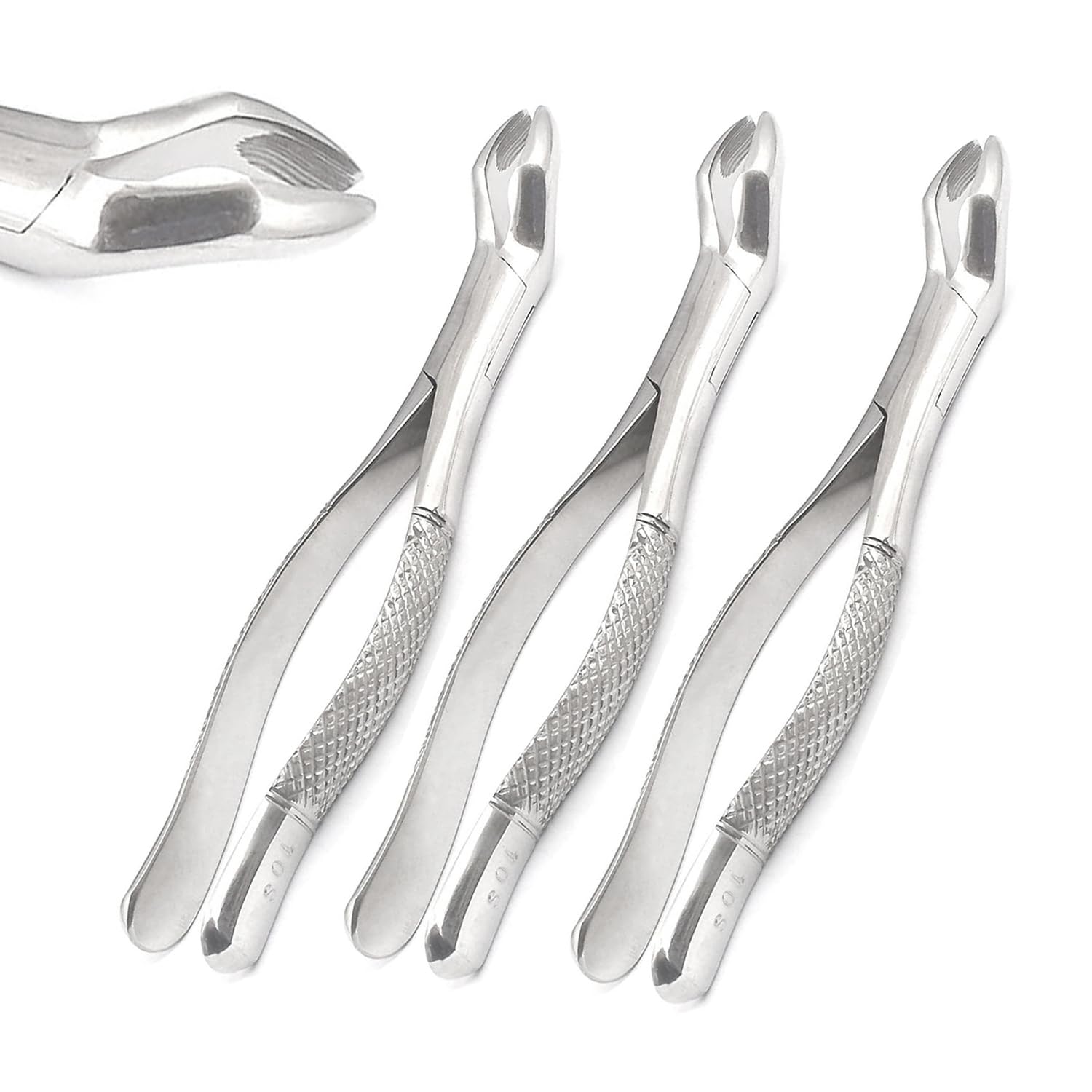 PRECISE CANADA: Set of 3 Dental EXTRACTING Forceps #10S Dental Extraction Instruments
