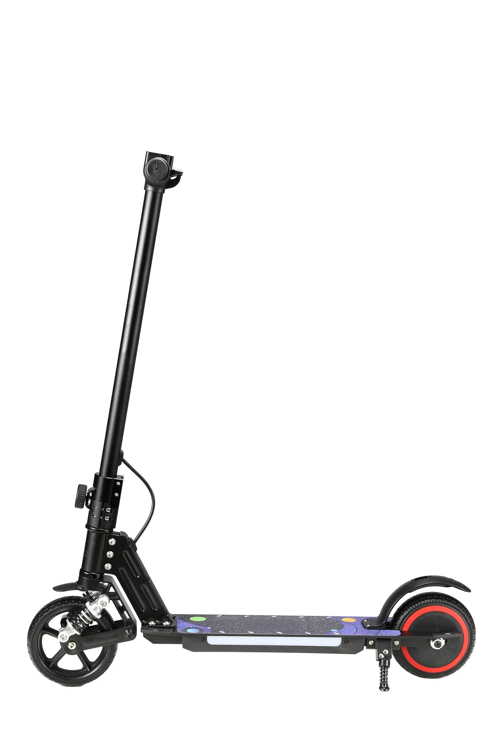 Electric Scooter for Children from 6 to 12 Years, Height Adjustable Handlebar and LED Lights, Electric Scooter for Children with 130 W Motor, Maximum Speed of 14 km/h, Maximum Load 70 kg.