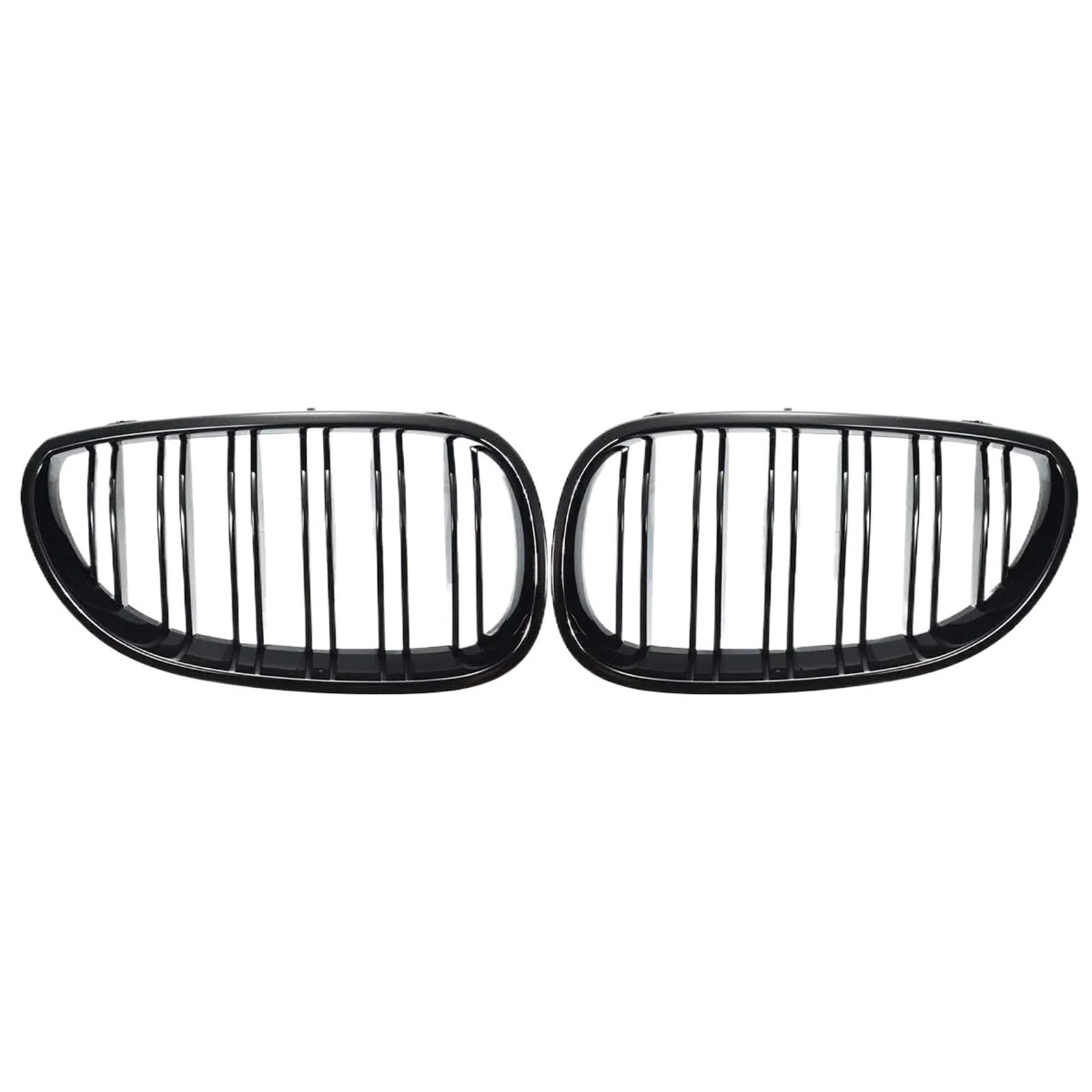 Parrilla delantera para Serie 5 E60 E61 520i 545i tipo riñón negro 7