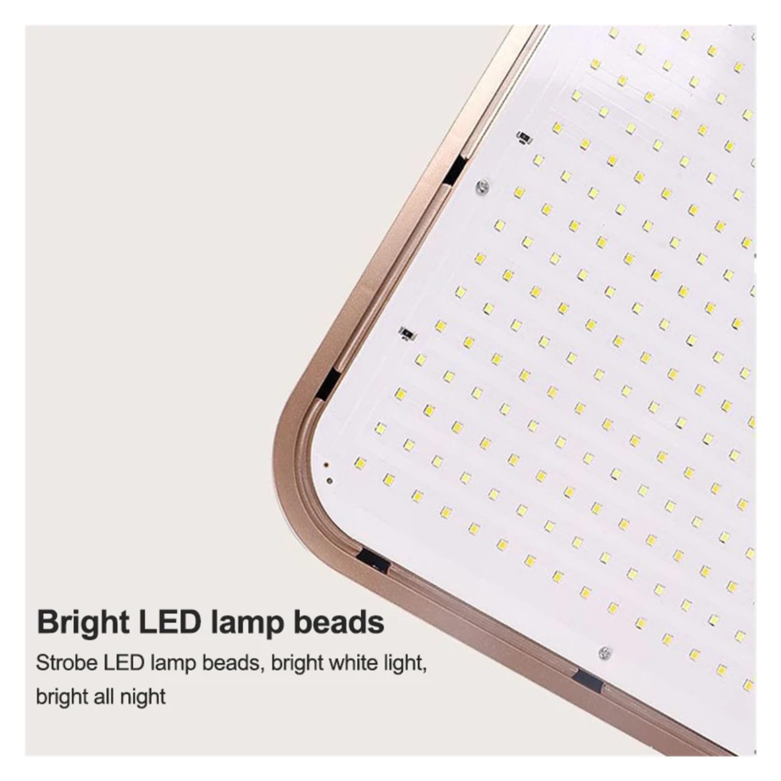 Lampa solarna zewnętrzna, 50W Kwadratowa lampa sufitowa LED na energię słoneczną do użytku w pomieszczeniach kuchennych, lampa słoneczna do użytku domowego, ogrodowa lampa zasilana energią słoneczną z