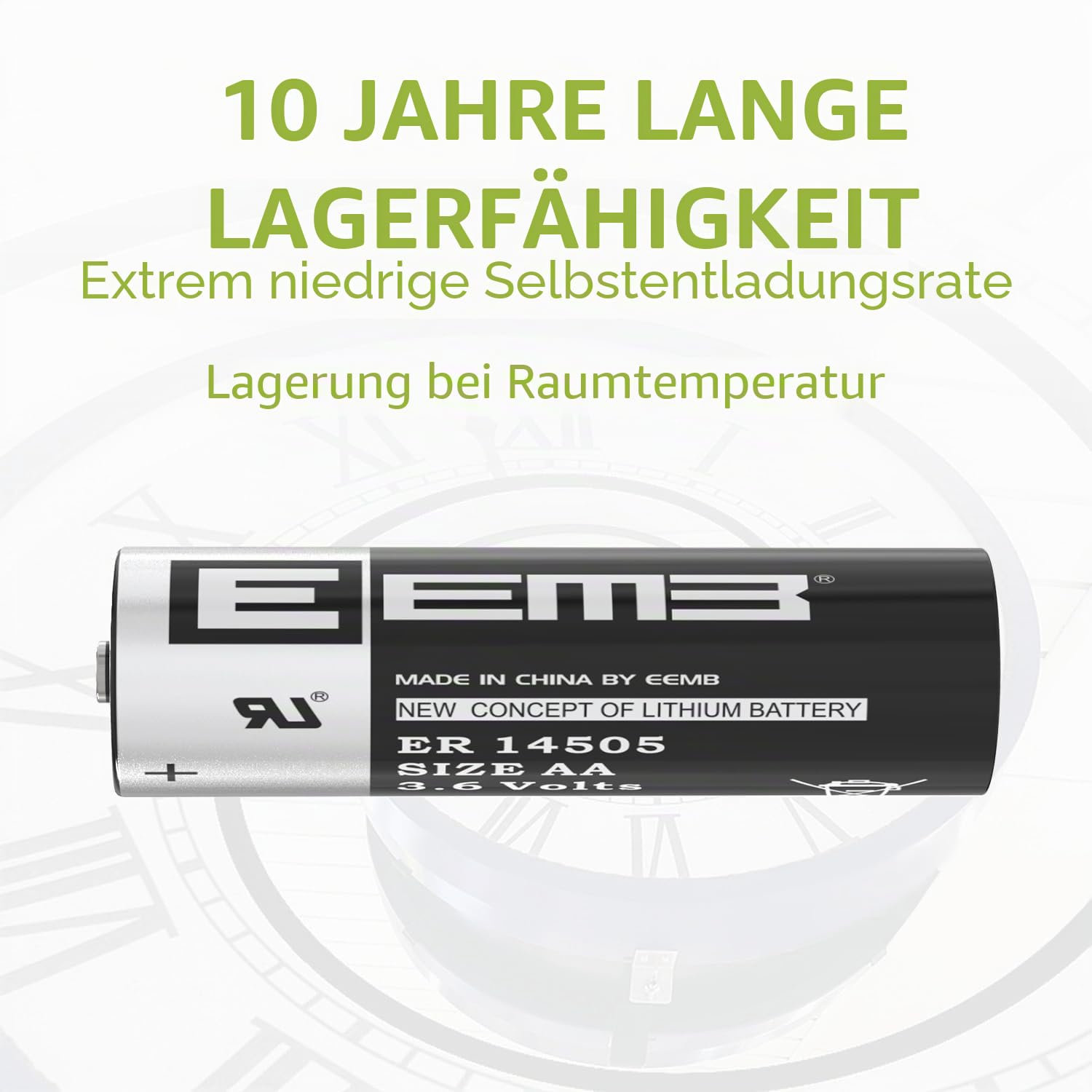 EEMB ER14505 AA 3,6V Lithium Batterie SB-AA11 LS1450O Batterien (20 Stück)