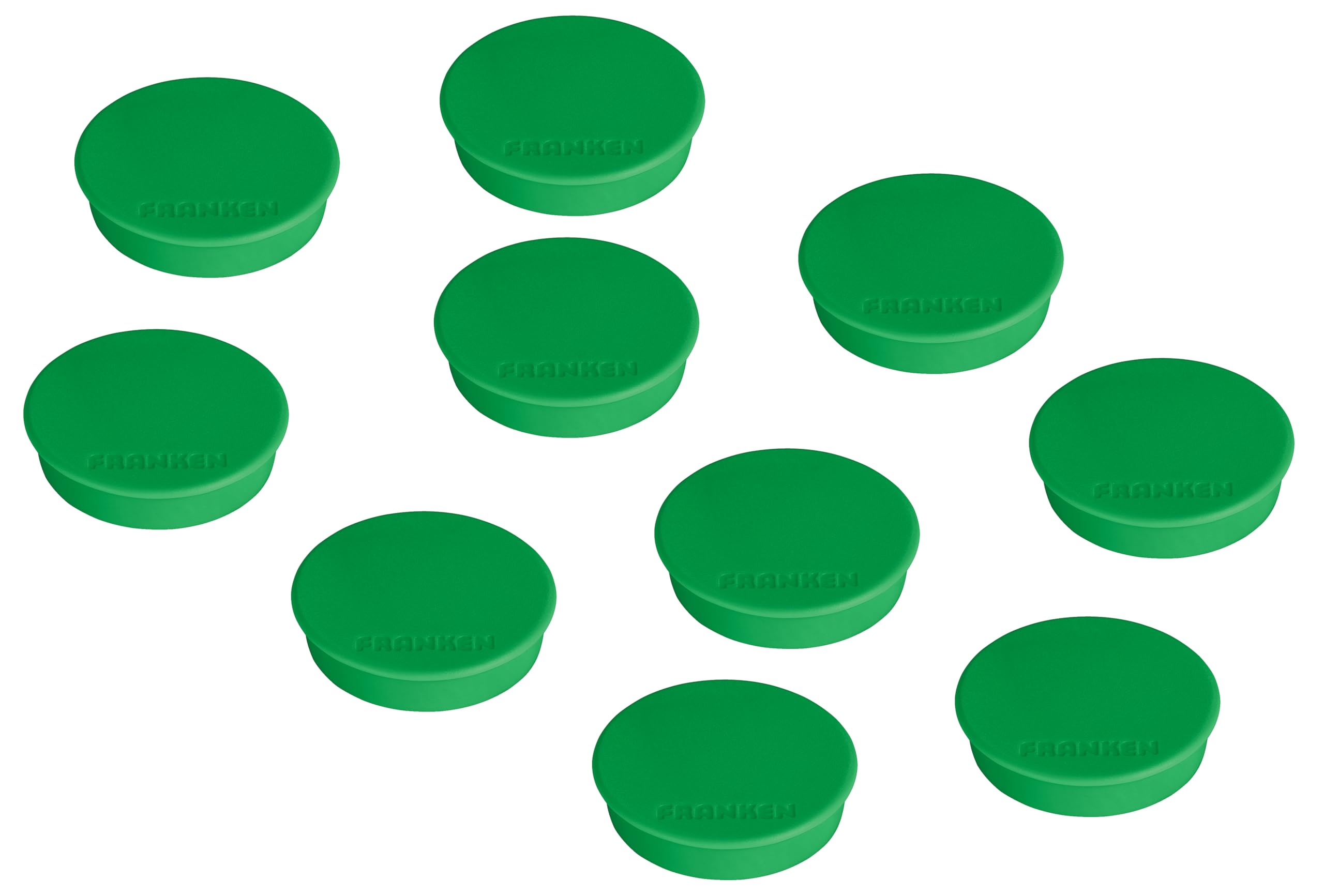 Franken HMS36 02 Power Magnet 38 mm 2500 g Green (pack of 10)