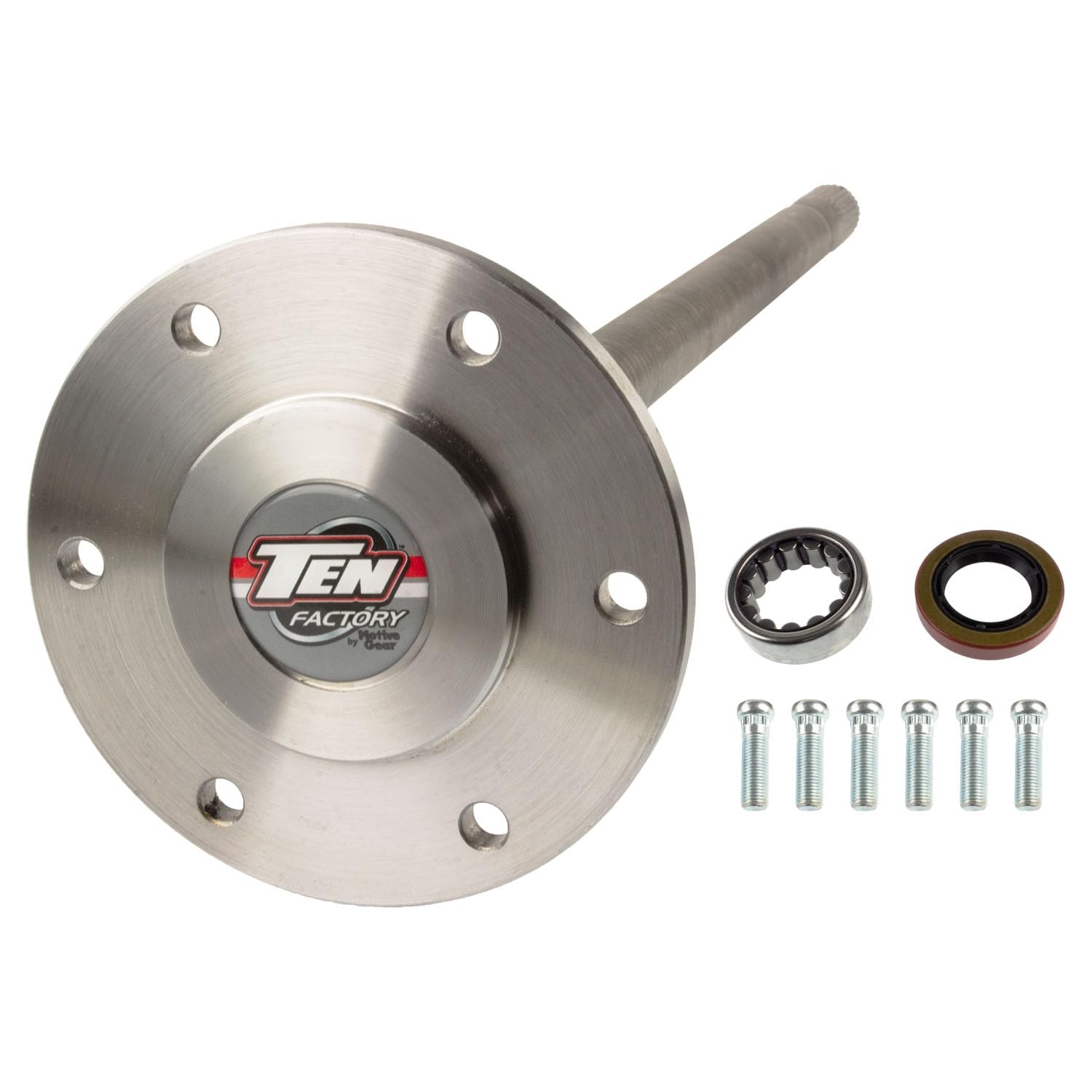 ten factory mg27133 bolt pattern spline drive axle shaft assembly for gm 8.875 truck left/right (12 bolt) 30.75" length 30 spline 6 x 5.5 lug pattern -fits chevrolet c10, k10, gmc c25, k15, k25 pickup