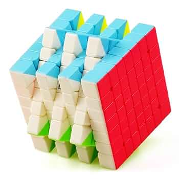Ｓ－Ｆ－ＣＵＢＥ CuberSpeed QiYi QiXing S 7x7 Stickerless Bright Magic Cube