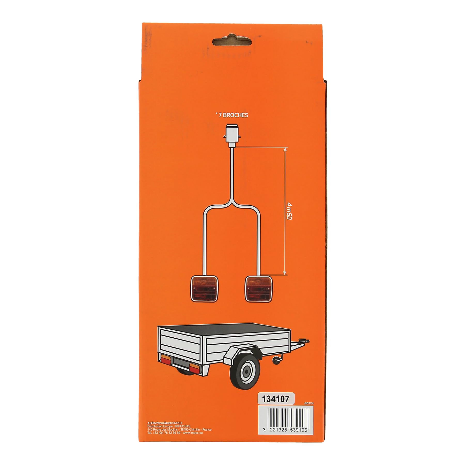 XL Perform Tool 553910 2 Luces 4 Funciones de 4,5 m