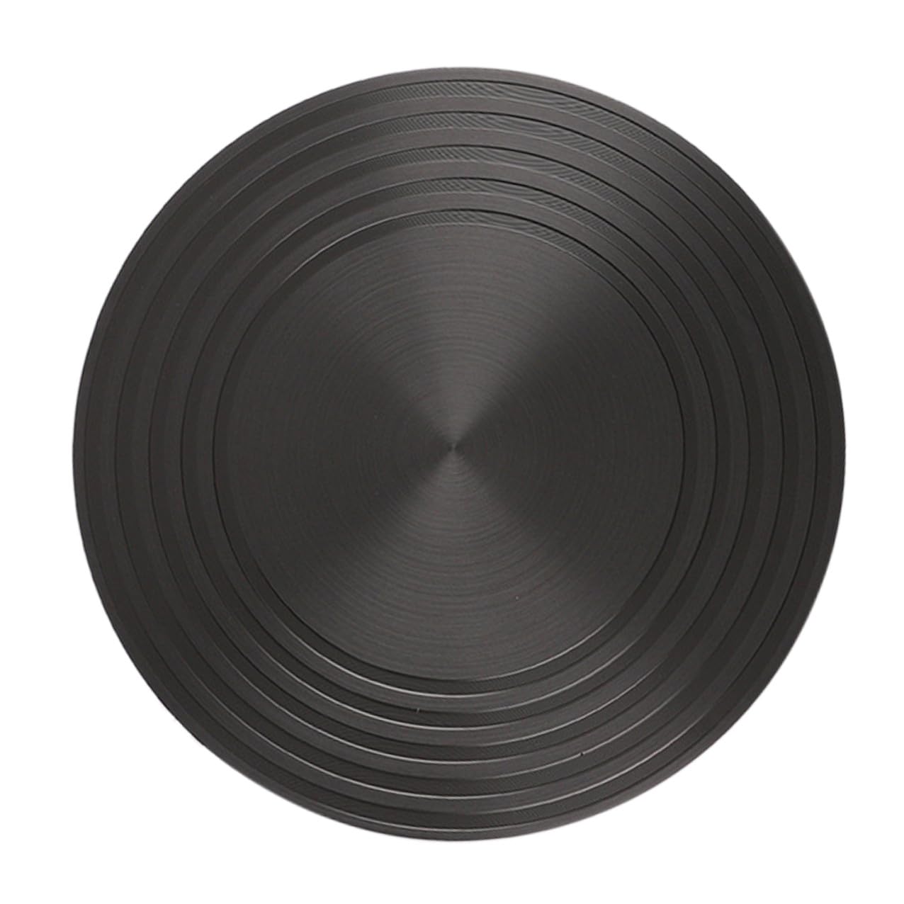 Veemoon Difusor de Calor de Estufa Redondo 28cm Aluminio Negro