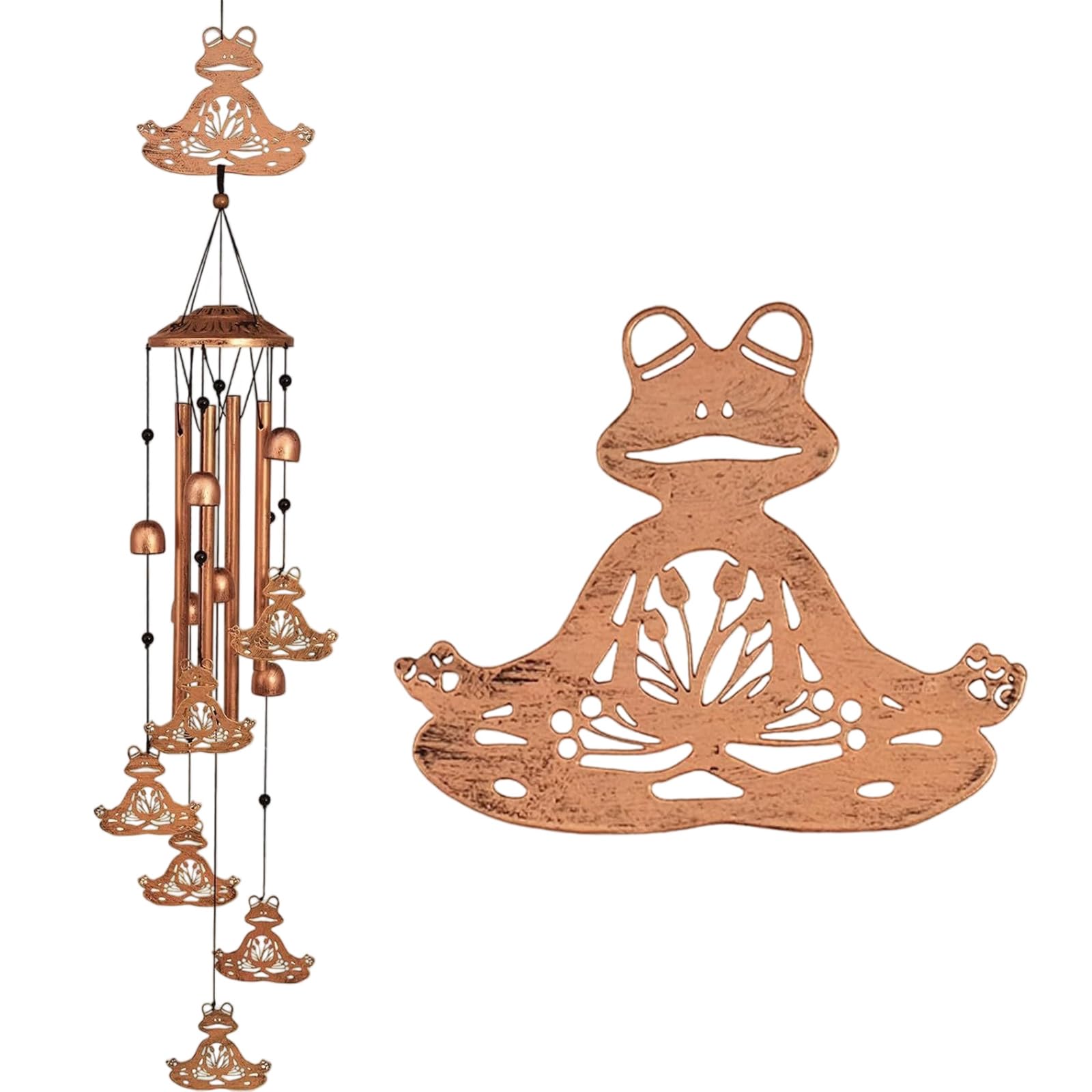 Decoration Animal Wind Sound Butterfly Hanging Easy Hanging Metal Decoration Easy Installation Solar Wind Chimes for Outside