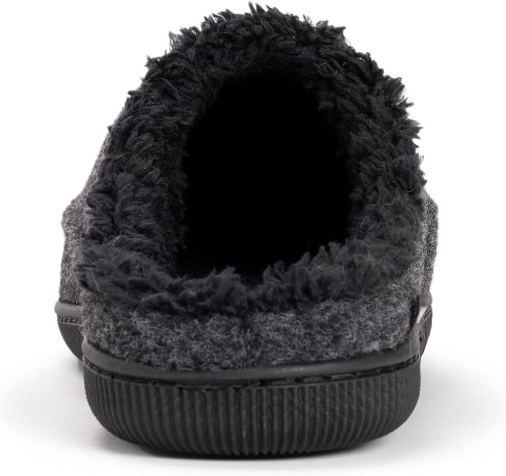 MUK LUKS Men's Men's Faux Wool Clog Slippers