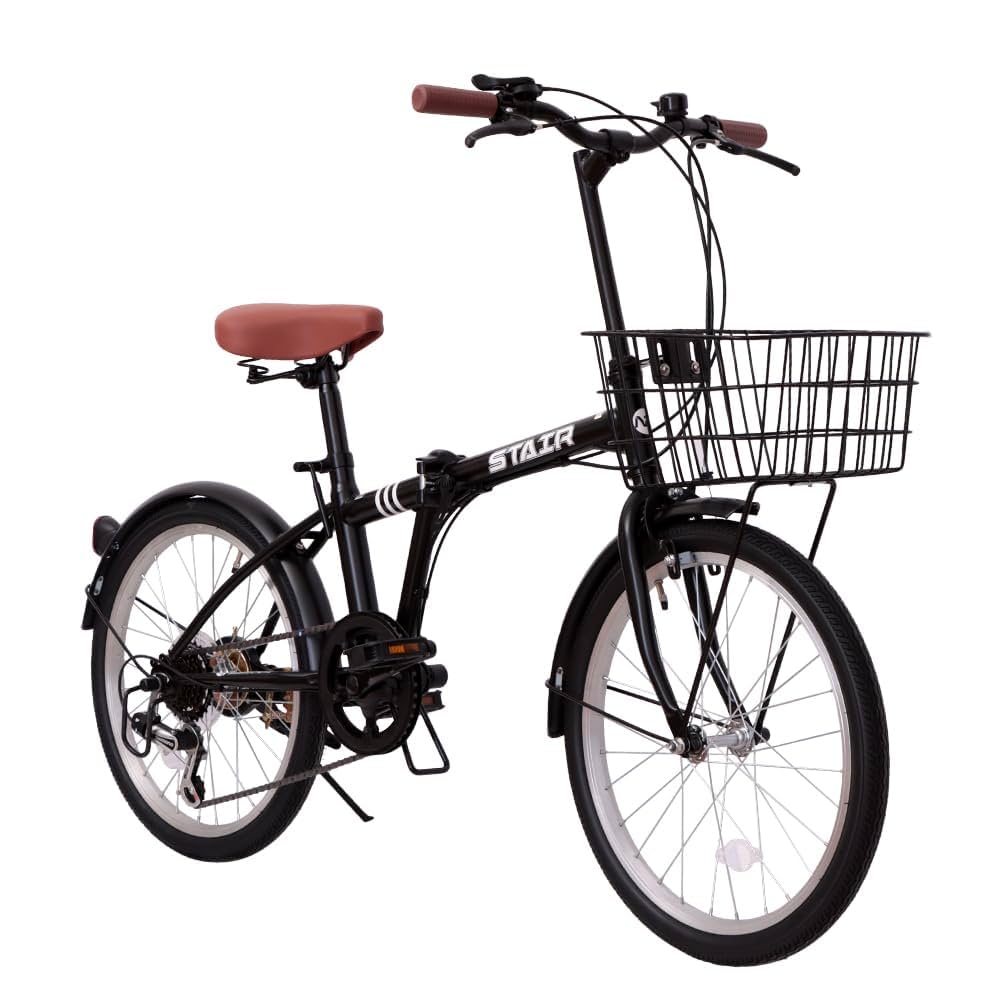 折りたたみ自転車 Shimano 6段変速 黒 Amazon | 折りたたみ自転車 折り畳み自転車 シマノ6段変速 20