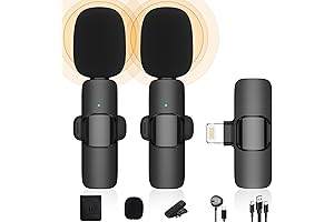 Wireless Lavalier Microphone for MacBook Pro