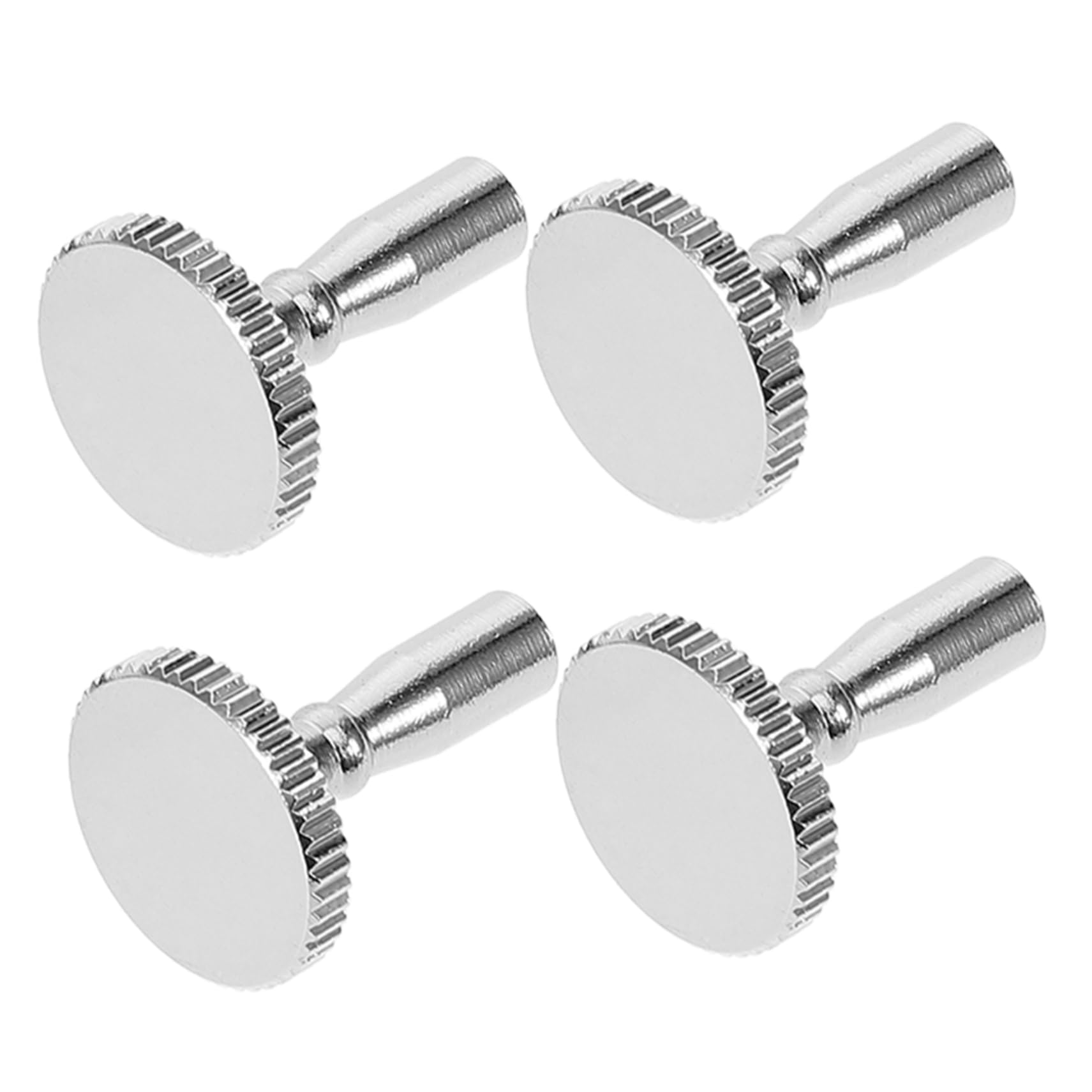 Housoutil Metal Lamp Knob Switch 4pcs Lamp Socket Switch Replacement Turn Knob for Lamp Socket Light Socket