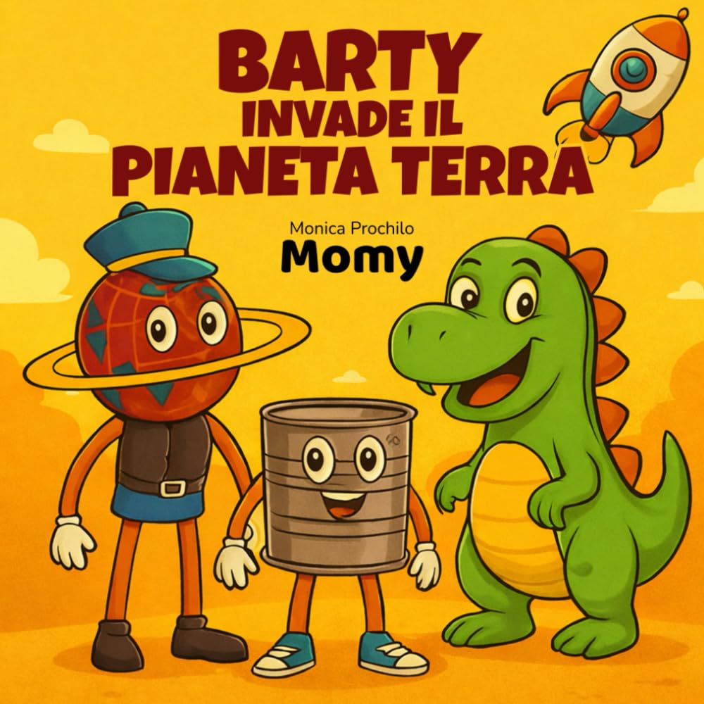 Barty invade il pianeta Terra: Un’avventura buffa tra dinosauri, risate e panna montata!