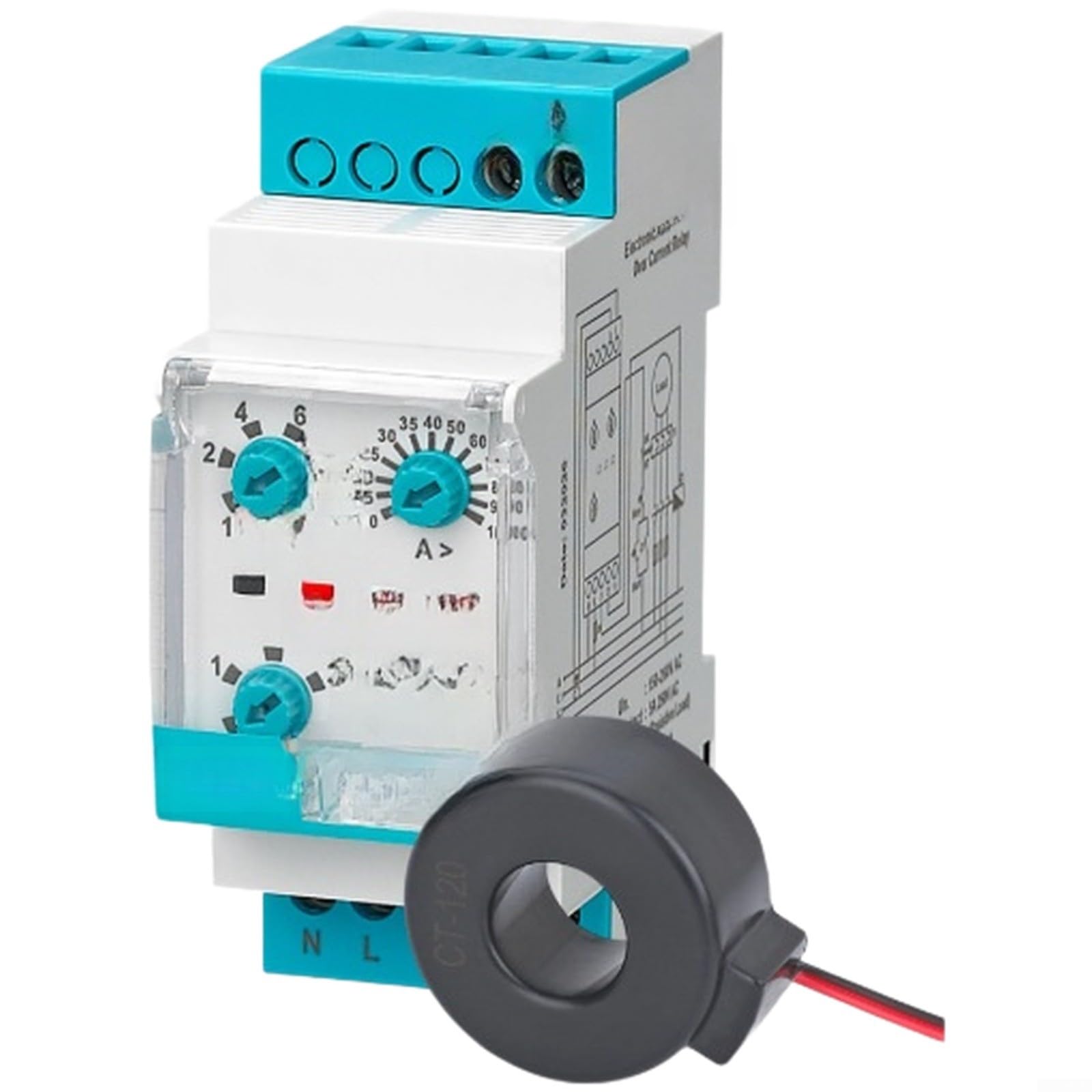 Relais de sous-tension AKR-03D-V2 100D pour moteur industriel