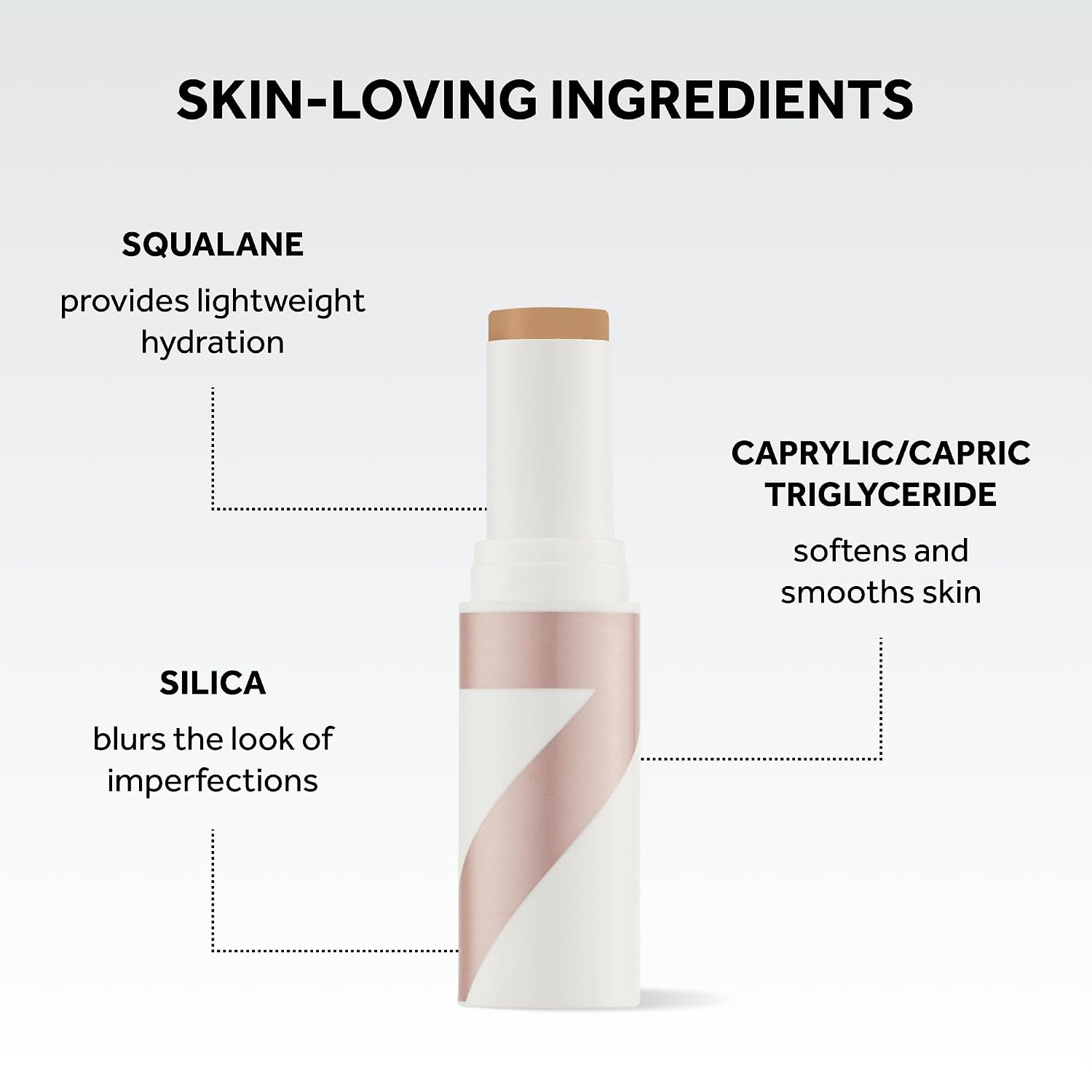 No7 Stay Perfect Foundation Stick - Deeply Honey - Non-Drying Makeup Foundation with Hydrating Squalene - Coverage for Up to 18 Hours (10g)