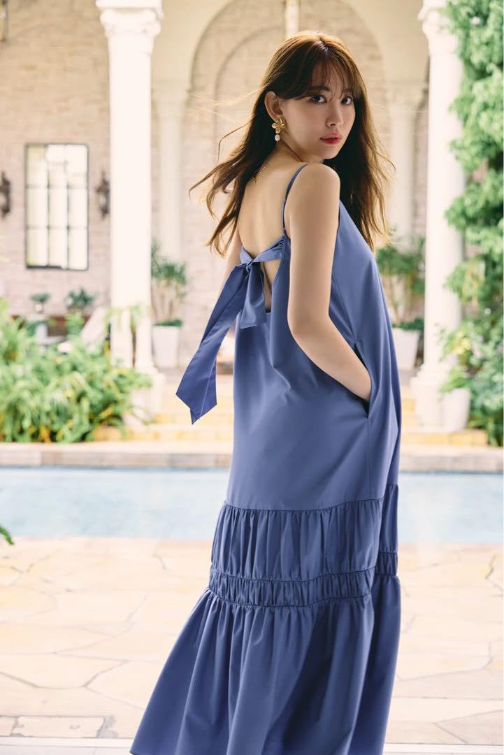 Amazon.co.jp: herlipto Back Ribbon Cami Long Dress グッズ j : おもちゃ