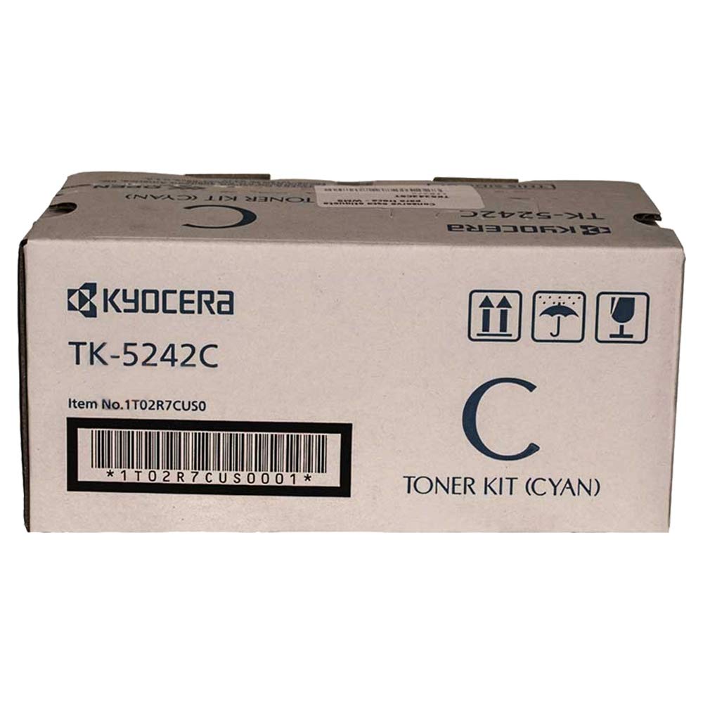 KYOCERAOEM MITA TK-5242C (1T02R7CUS0) Toner CTG, Cyan, 3K Yield