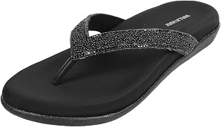 Walkway Women Rose Gold Synthetic Flats Slip On Fashion Sandals Price In India