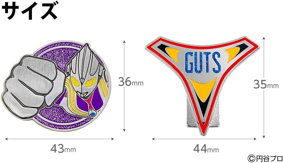Ultraman Tiga Headcover Driver Ultraman Tiga Golf Marker Licensed