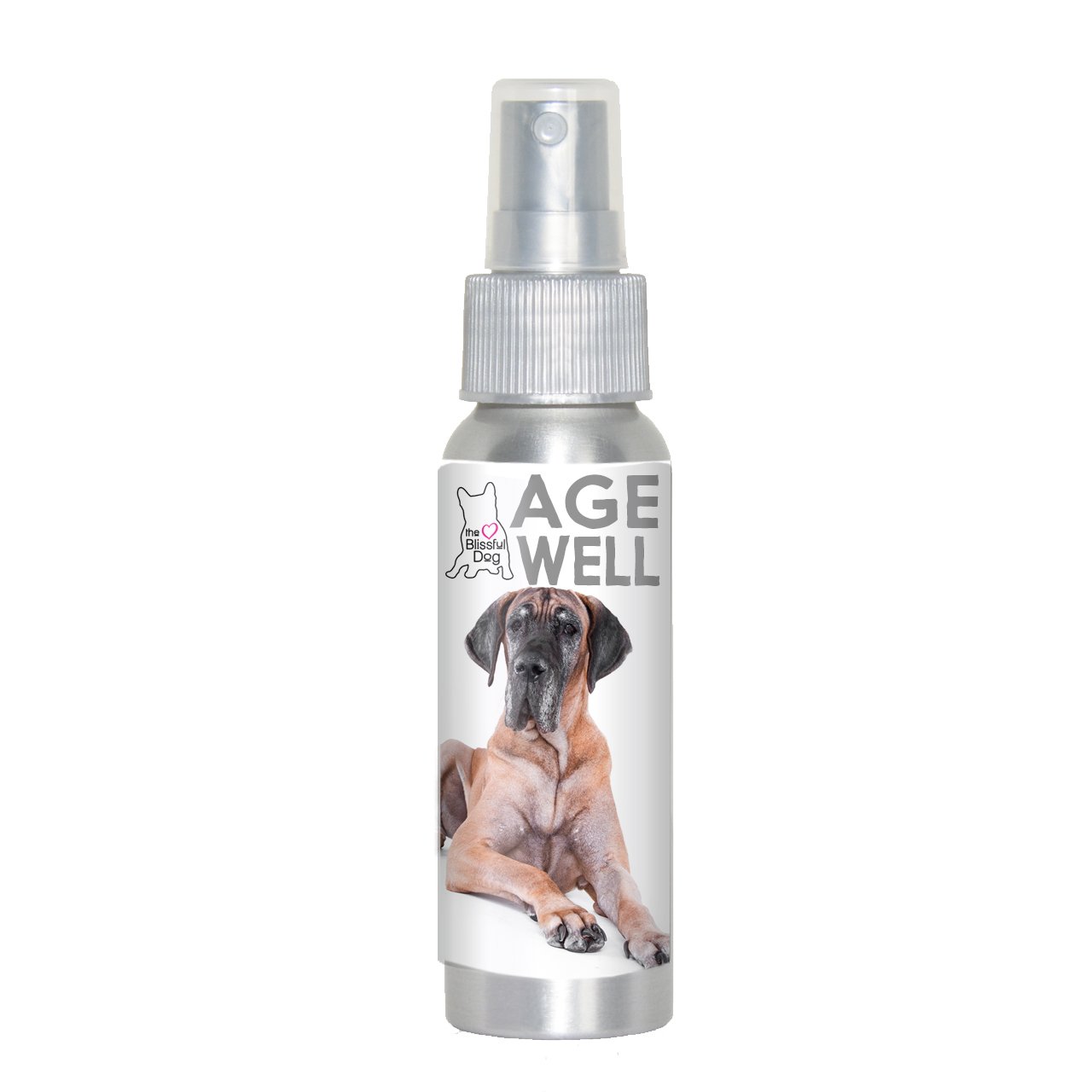 The Blissful Dog Great Dane Age Well Dog Aromatherapy Spray for Peaceful Ageing for Your Dog