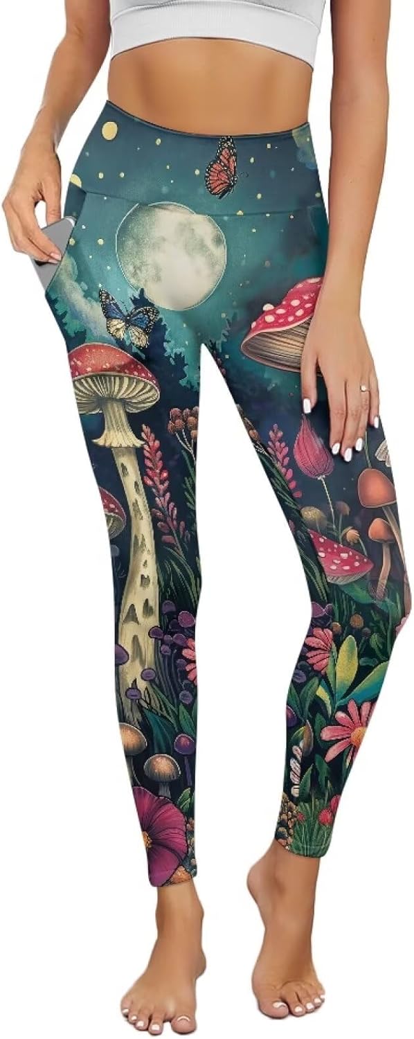 Women's Activewear Leggings Tummy Control Yoga Pants Women Plus Size Yoga Compression Leggings