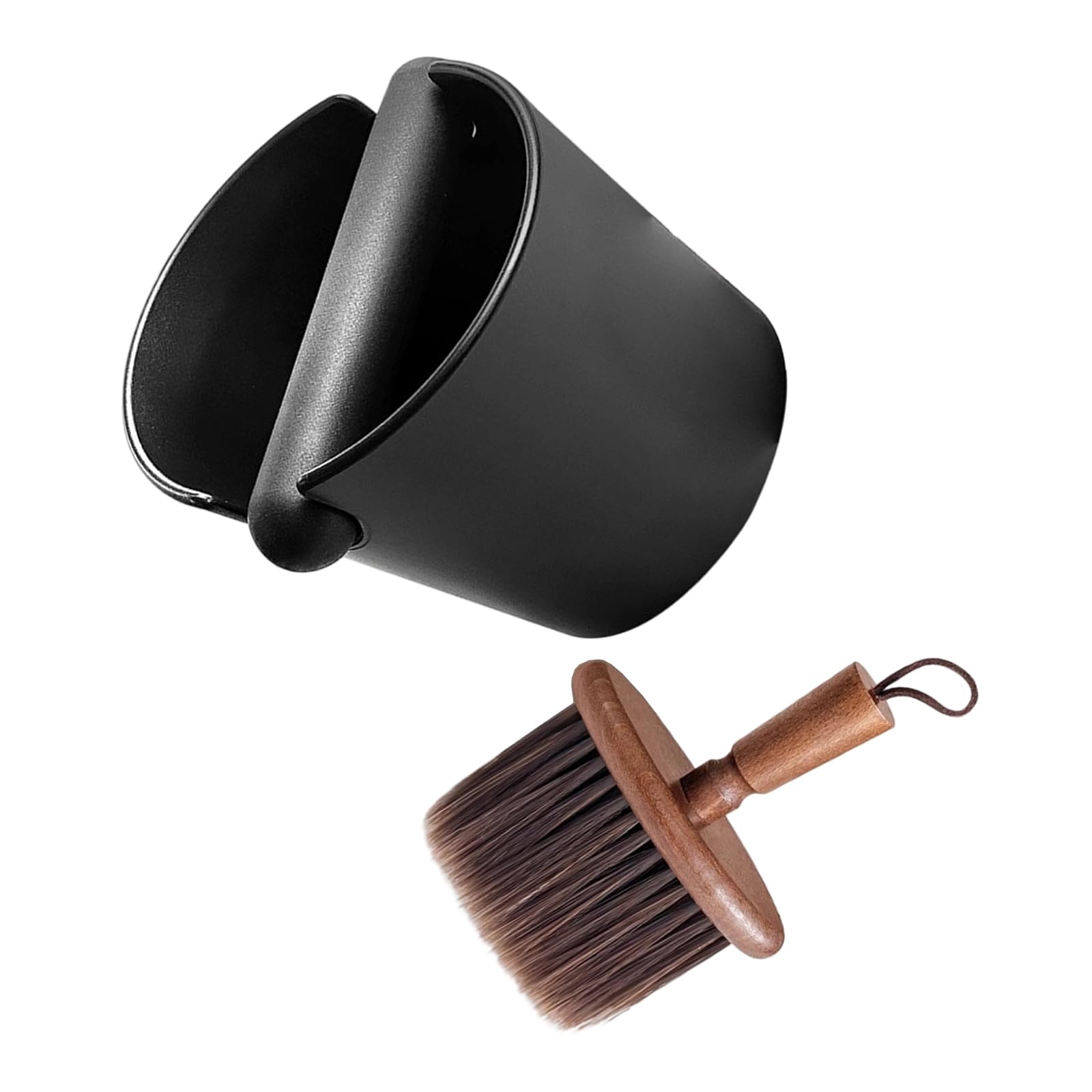Kaeltsyn Espresso Grounds Waste Bin Box Coffee Grounds Container for Quick Ground Disposal and Simple Maintenance Espresso Box